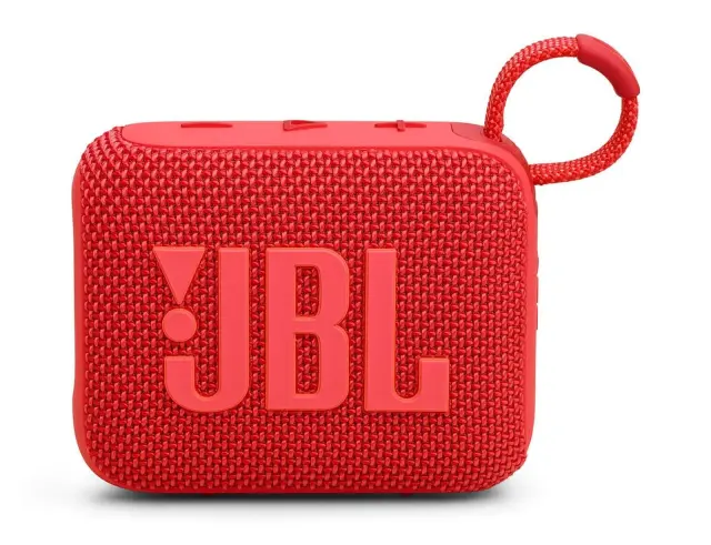 Φορητό Ηχείο JBL GO4 (JBLGO4RED) Αδιάβροχο - Ισχύς 4.2W RMS - Bluetooth - RedJBLGO4RED