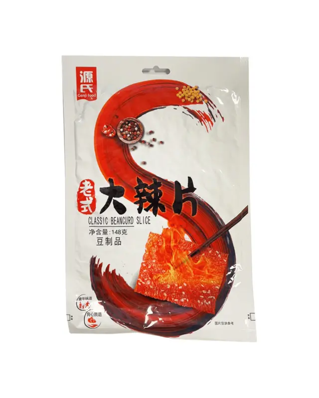 Genji Spicy Beancurd Slice Classic Latiao 148gr