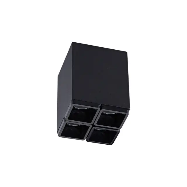 Abi Σποτ οροφής LED 6W 4000K 6.05x8cm μαύρο