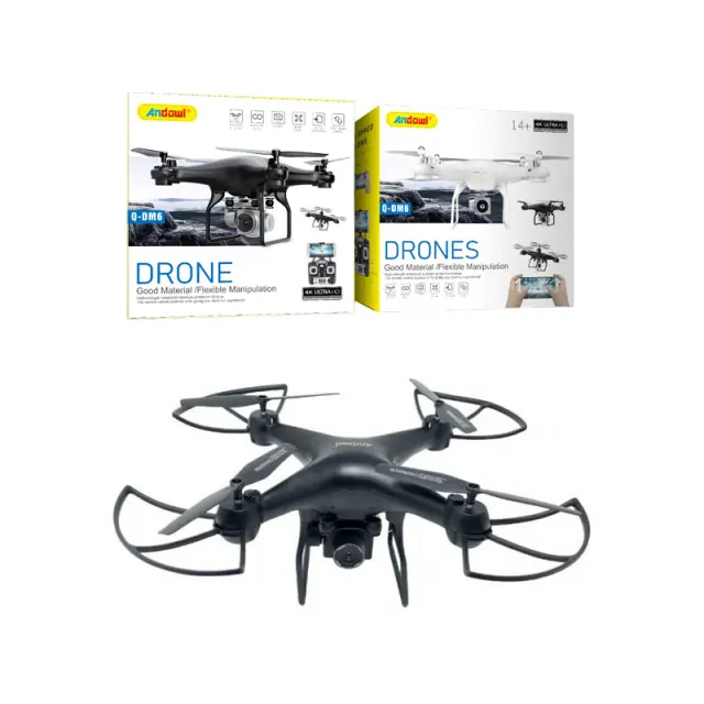 Andowl Επαγγελματικό Drone Λήψης & Εγγραφής 4Κ HD Q-DM6 - Drone HD Camera 075692