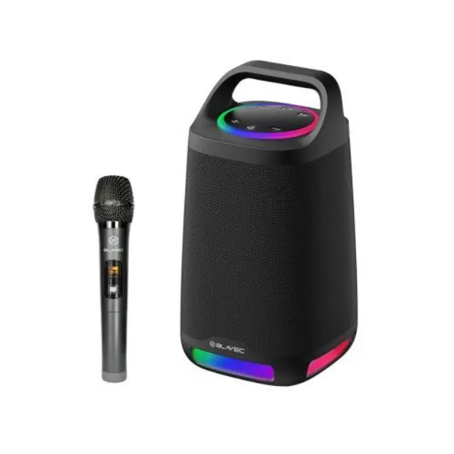 Φορητό Ηχείο Bluetooth Blavec WS-01 Karaoke TWS BT 5.3 USB AUX 4500mAh 160W Μαύρο N68308