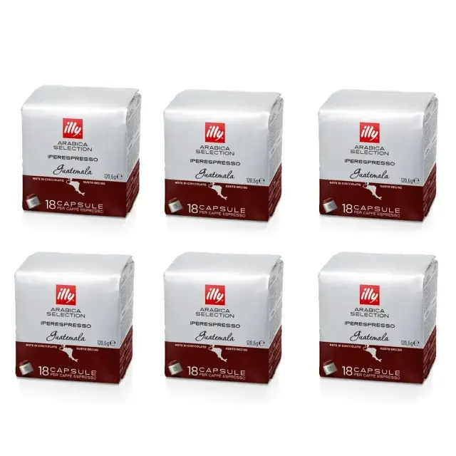 Illy Guatemala Κάψουλες iperEspresso 108τμχ