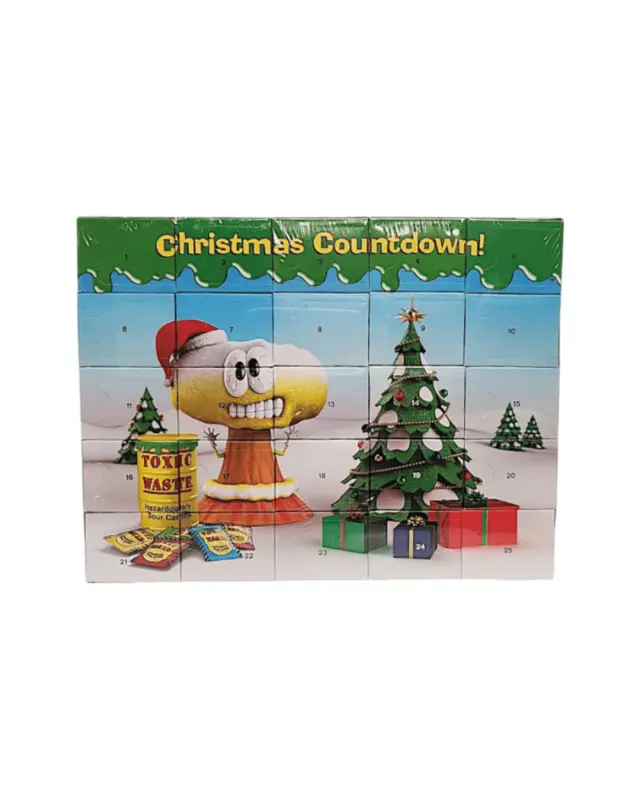 Toxic Waste Sour Candy Advent Calendar ΧΓ 77gr (Aνάλωση κατά προτίμηση πριν από 30/07/26)