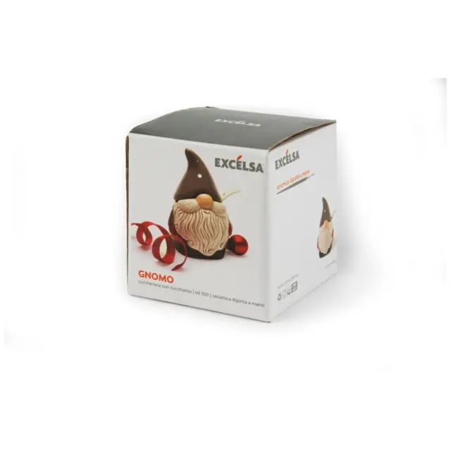 Excelsa Χριστουγεννιάτικη κεραμική Ζαχαριέρα: Gnome 3