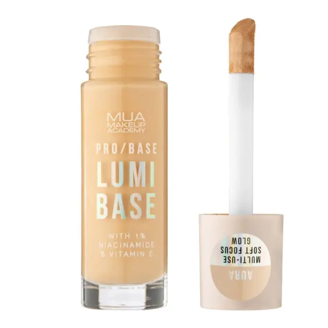 MUA Pro Base Primer Προσώπου σε Κρεμώδη Μορφή Lumi Base-aura 33ml 2