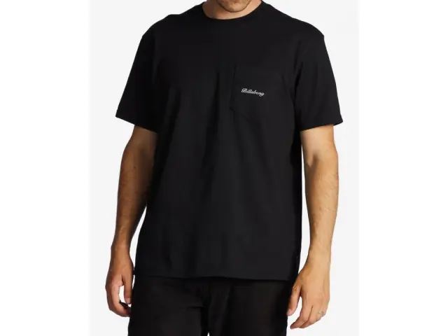 BILLABONG TROPPO PKT ΑΝΔΡΙΚΗ ΜΠΛΟΥΖΑ-ABYZT01716-BLK BLACK BLACK