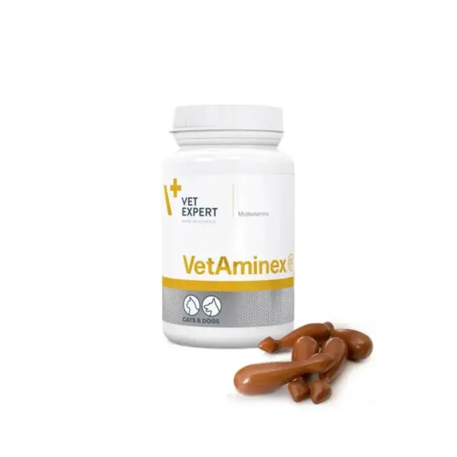 VetExpert VetAminex Πολυβιταμίνες Σκύλου σε Δισκία 60 tabs για Ενίσχυση Οργανισμού
