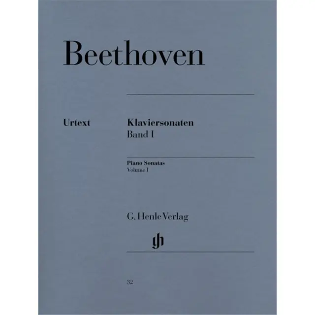 Ludwig Van Beethoven - Piano Sonatas Vol I/ Εκδόσεις Henle Verlag- Urtext