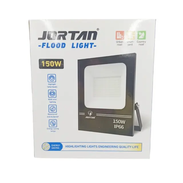 JORTAN LED ΠΡΟΒΟΛΕΑΣ 150W/220V/6500K JGTGD-TP150W