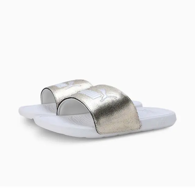 Puma Women's Cool Cat 2.0 Metallic Shine Slides Χρυσό 395395-01 (Puma) 2