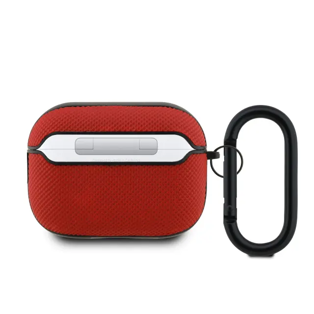Lacoste Petit Pique Croc Logo Patch Case for AirPods Pro 2 Red 2