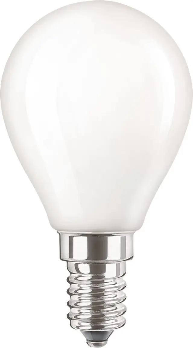 Philips Corepro Λάμπα LED 4.3W 80mm για Ντουί E14 και Σχήμα P45 Θερμό Λευκό 470lm
