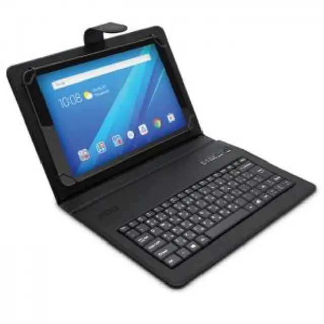 Universal θήκη προστασίας για tablet 10.1\", με ενσωματωμένο Bluetooth πληκτρολόγιο (Ελληνικό / Αγγλικό layout). 3