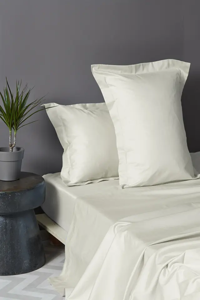 Σεντόνι Υπέρδιπλο (240x270) Luxe Sateen Antique βαμβακοσατέν Palamaiki