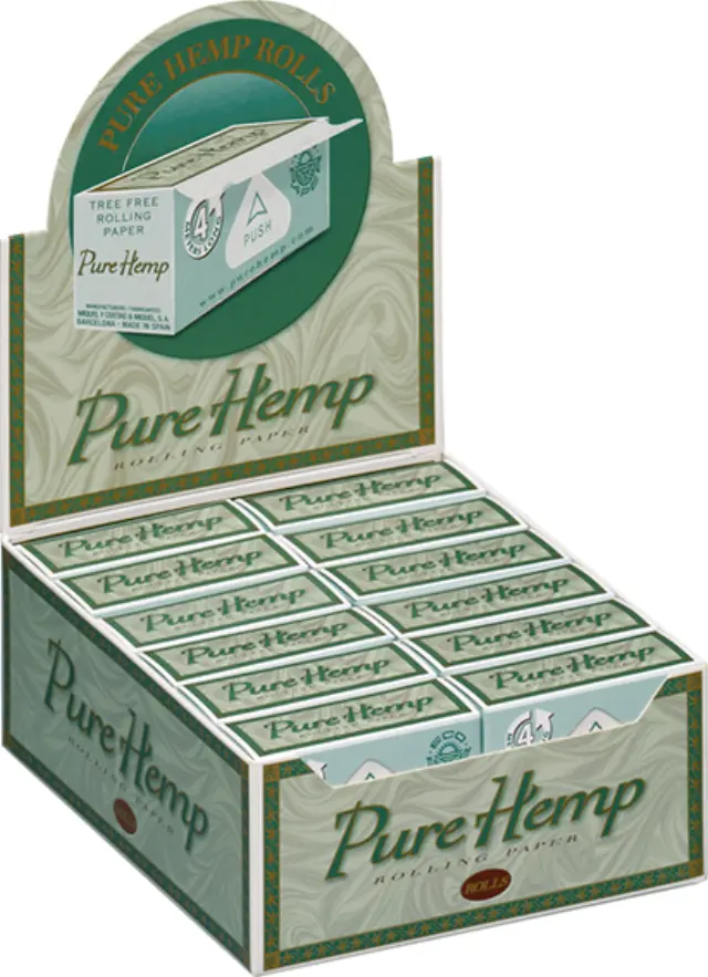 Pure Hemp Rolls Ρολό - Organic Hemp - 4 Μέτρα 24τεμ.