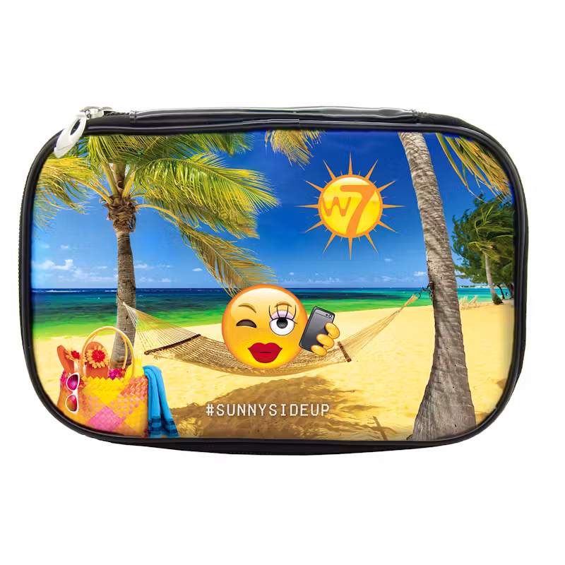 PVC Emoji Cosmetics Bag Disco Diva W7 2