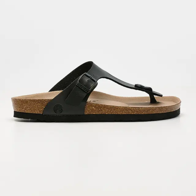 Genuins Πέδιλα Unisex HT Μαύρο GEN/ROSAS VEGAN BLACK