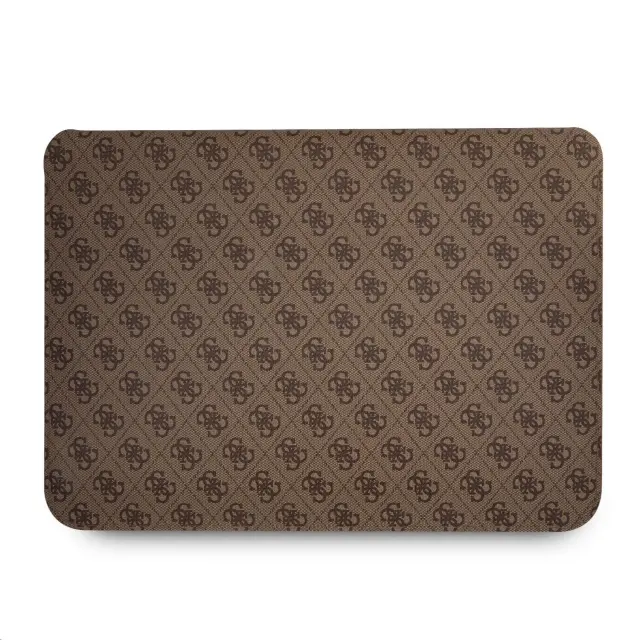 Guess PU 4G Metal Logo Computer Sleeve 13" Brown 3