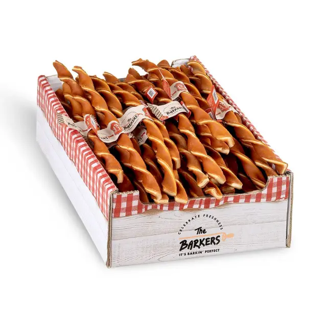 The Barkers Chicken Collagen Twist Roll 30cm/60τμχ