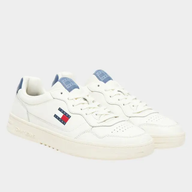 Tommy Hilfiger - Ανδρικά Sneakers Cupsole Leather Ess EM0EM01443-PO6 Μπλε - 46 2