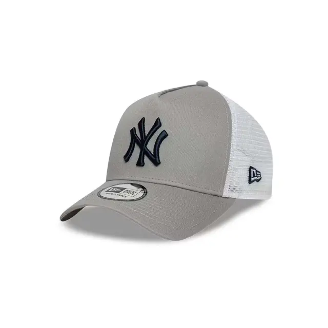 New Era Adult MLB New York Yankees Side Patch Trucker Cap Γκρι 60667444 (New Era) - One Size 2