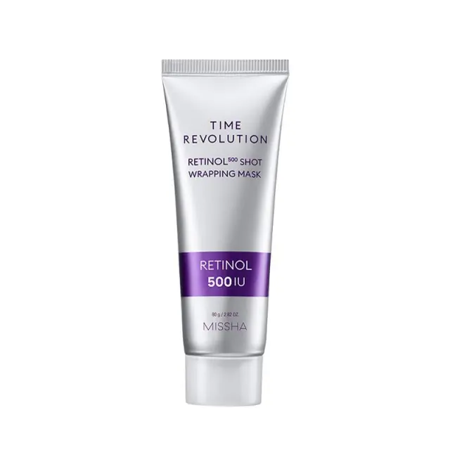 Missha Time Revolution Retinol 500 Shot Wrapping Mask 80g