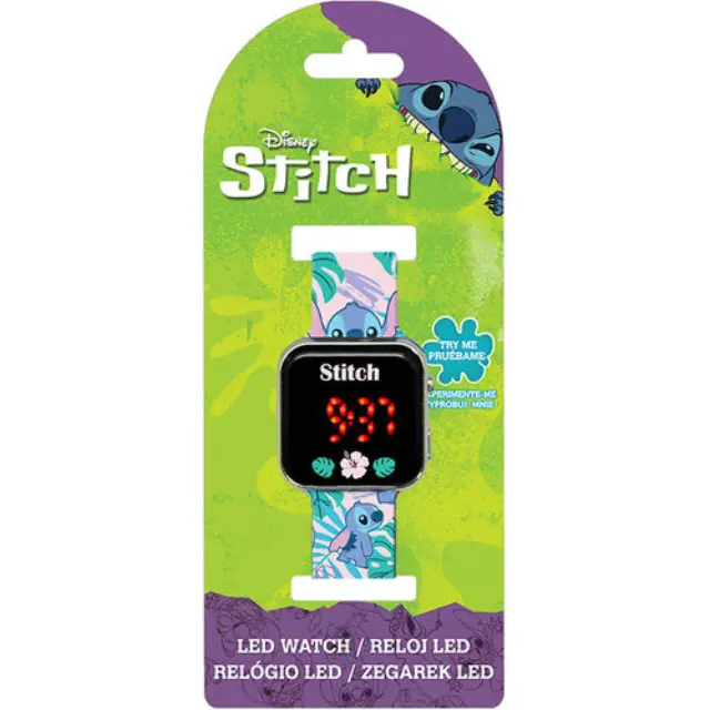ΡΟΛΟΙ ΠΑΙΔΙΚΟ DISNEY STITCH LED WATCH LAS4091 2