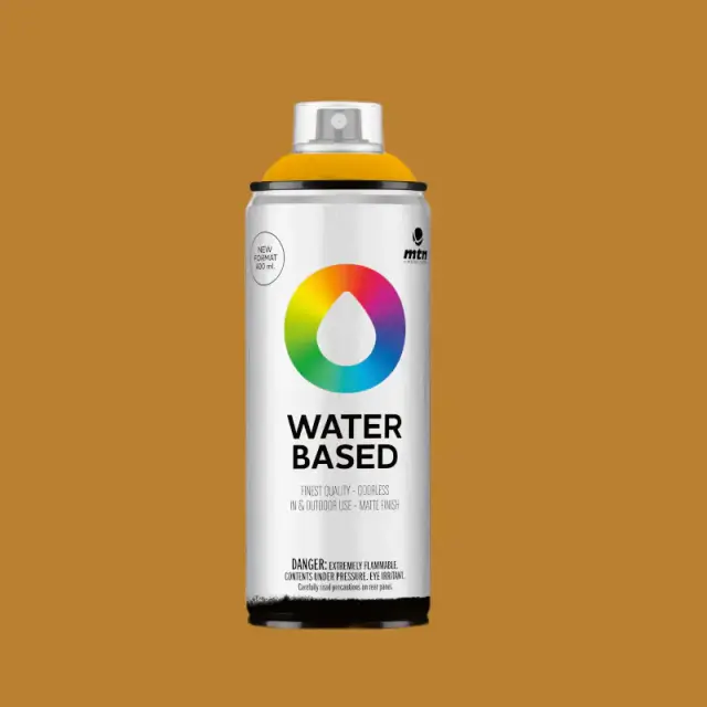 MTN Waterbased Spray Paint 400ml WB4 RV-264 Jericho Yellow