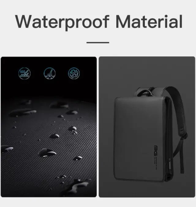 Σακίδιο πλάτης 11L Laptop 14” Bange 7252 μαύρο - One Size