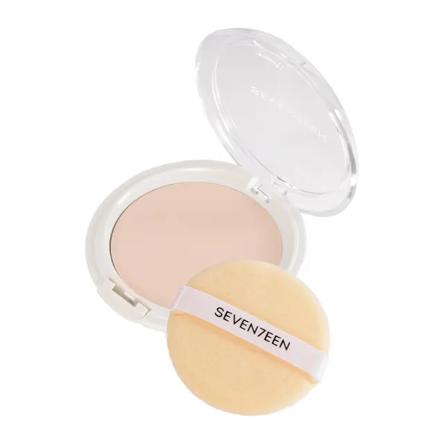 Seventeen Natural Silky Transparent Compact Powder | Απόχρωση 01