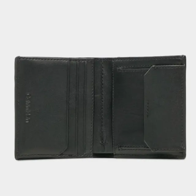 Calvin Klein - Ανδρικό Δερμάτινο Πορτοφόλι Ck Diagonal Trifold Wallet K50K510606-BAX Μαύρο 3