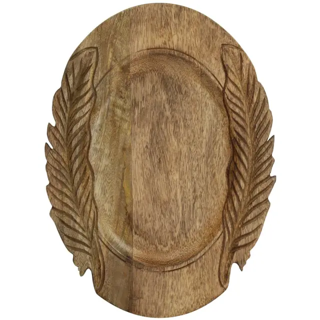 Δίσκος Ξύλο Καφέ 30x30x2.5cm 3