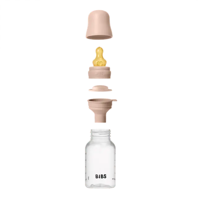 BIBS ΠΛΑΣΤΙΚΟ ΜΠΙΜΠΕΡΟ 150ml – LATEX – BLUSH 2