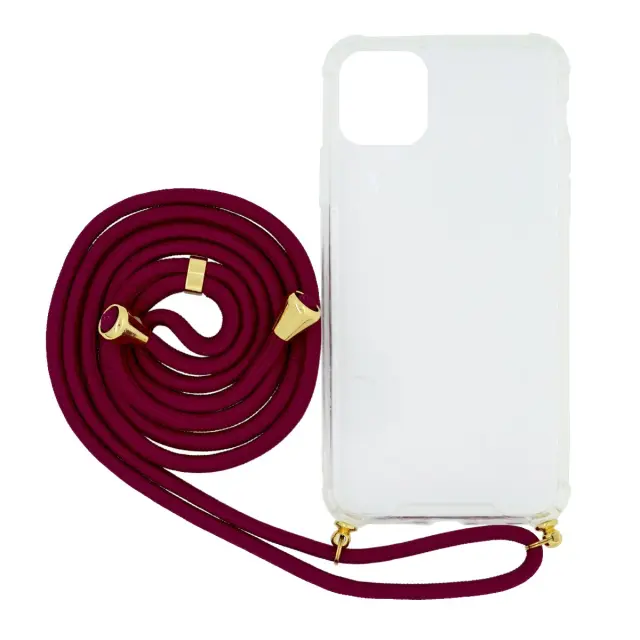 Θήκη Goospery Strap Case για Apple IPhone 11 Pro Max Μπορντώ