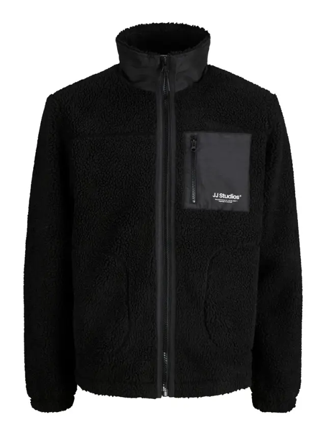 JJESOHO TEDDY JACKET AW26 NOOS - Black