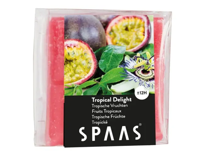 Αρωματικά Wax Melts Spaas με άρωμα Tropical Delight και διάρκεια έως 12 ώρες 2