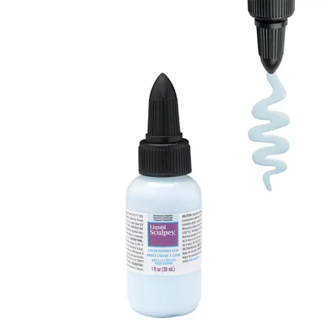 Υγρός Πολυμερικός Πηλός Sculpey Turquoise Translucent - 30ml
