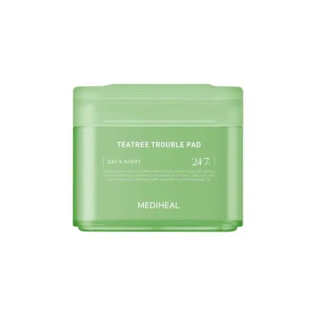 Mediheal Tea Tree Trouble Pad – Εμποτισμένα δισκία για καταπράυνση 100 τμχ