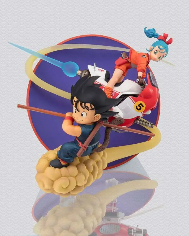 Dragon Ball Figuarts ZERO PVC Statue Son Goku + Bulma 18 cm