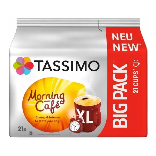 Morning Cafe Strong & Intense Κάψουλες Tassimo 21τμχ