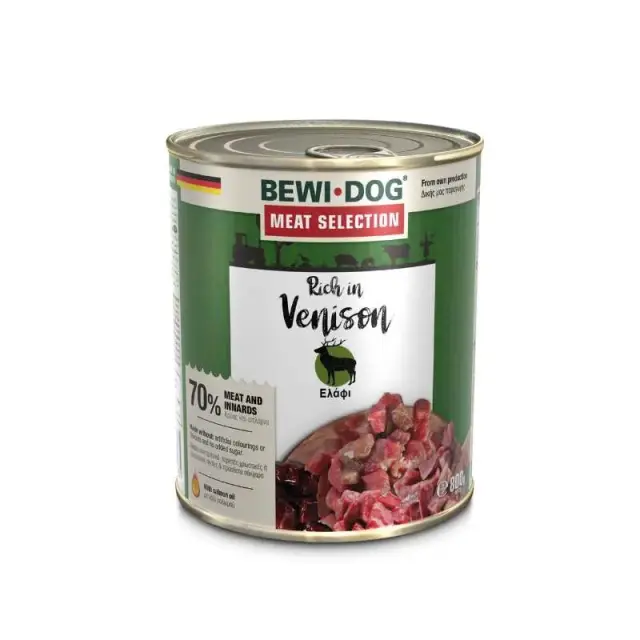 Bewi Dog Meat Selection Grain Free Venison 800gr