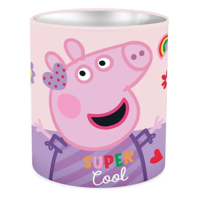 Μολυβοθήκη Μεταλλική 10Χ11εκ Peppa Pig / 482802 (Διακάκης)