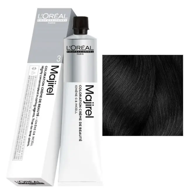 L’Oréal Profeffessionel Majirel Βαφή Μαλλιών 50ml 3-Καστανό Σκούρο