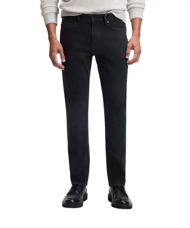 Hugo Boss - Ανδρικό Παντελόνι Τζιν Slim Fit Delaware 50569140-404 Μπλε Σκούρο 3