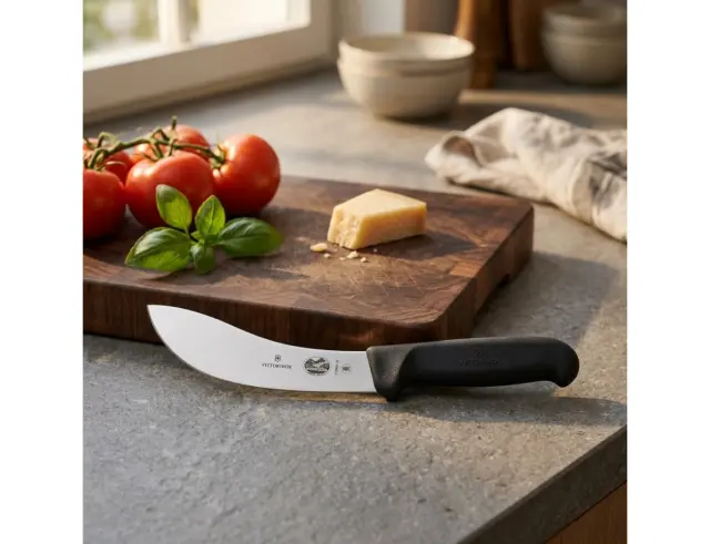 Μαχαίρι Γδαρσίματος αμερικανικού τύπου Victorinox Fibrox με μήκος λεπίδας 15cm - Black5.7803.15