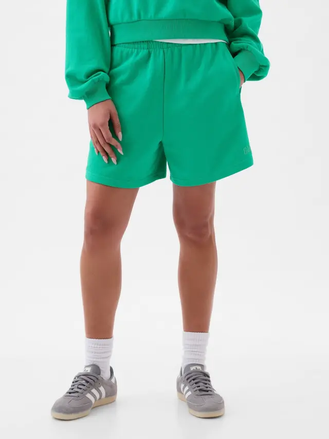 Πράσινο Logo FT Σορτς SIMPLY GREEN 17-5936 - XS