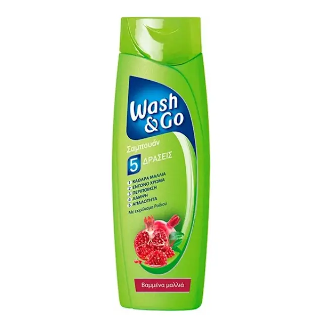 Σαμπουάν Wash&Go Colored 400ml 1+1 Δώρο