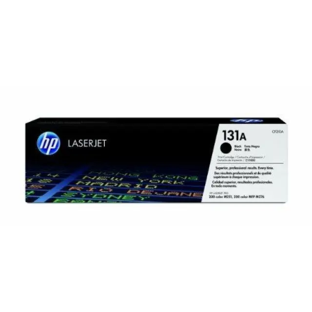 HP 131A LaserJet Black Toner (1.6k) (CF210A) (HPCF210A) HEWLETT PACKARD