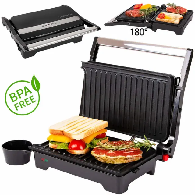 Τοστιέρα-Grill Με Αντικολλητικές Πλάκες 1200W FIRST AUSTRIA FA-5343-3