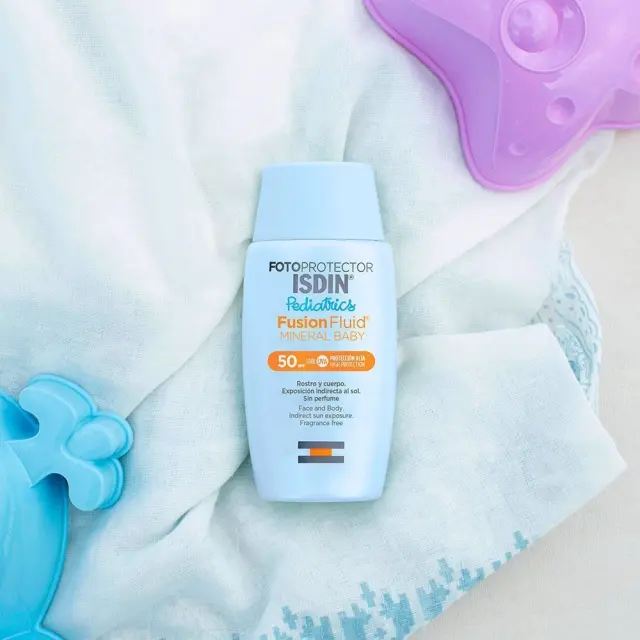 ISDIN Fotoprotector Pediatrics SPF50 Fusion Fluid Mineral Baby 50ml 2